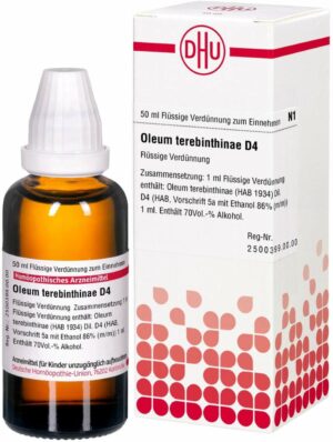 Oleum Terebinthinae D 4 Dilution 50 ml