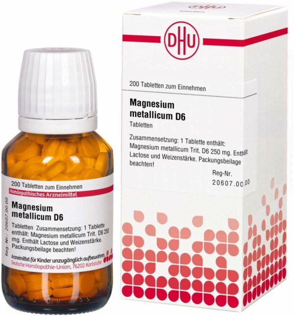 Magnesium Metallicum D6 200 Tabletten