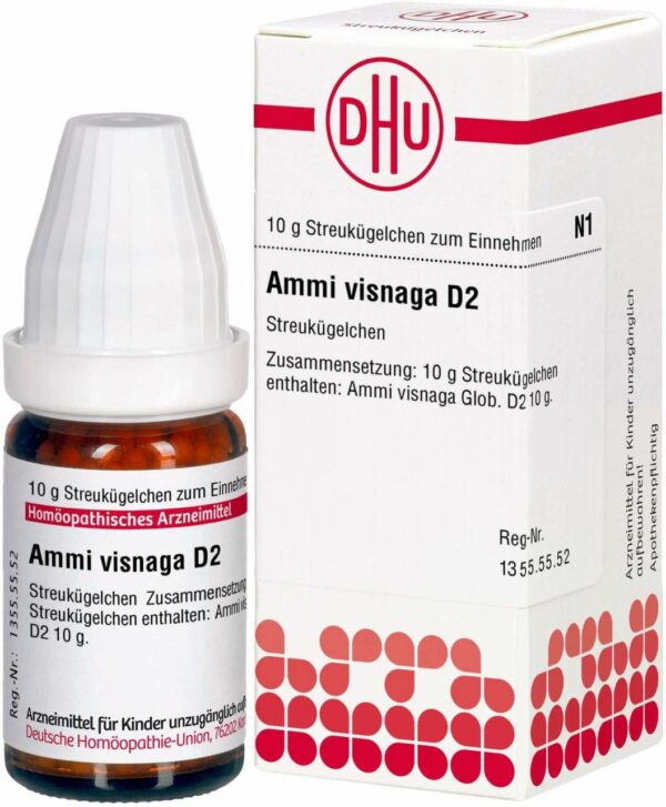 Ammi Visnaga D 2 Globuli 10 G