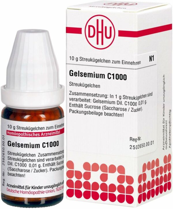 Gelsemium C 1000 Globuli