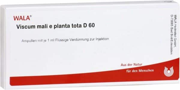 Wala Viscum mali e Ppanta tota D60 10 x 1 ml Ampullen