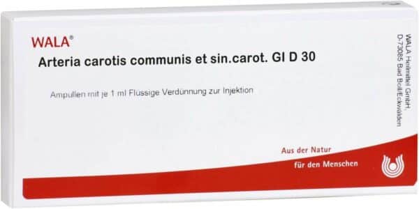 Wala Arteria carotis communis et sin carot. Gl D30 10 x 1 ml Ampullen