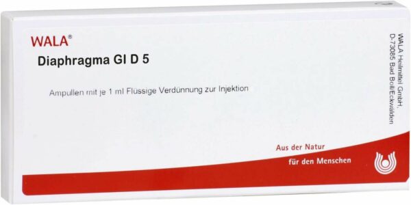 Wala Diaphragma Gl D5 10 x 1 ml Ampullen