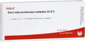 Wala Disci intervertebrales lumbales GI D5 10 x 1ml Ampullen