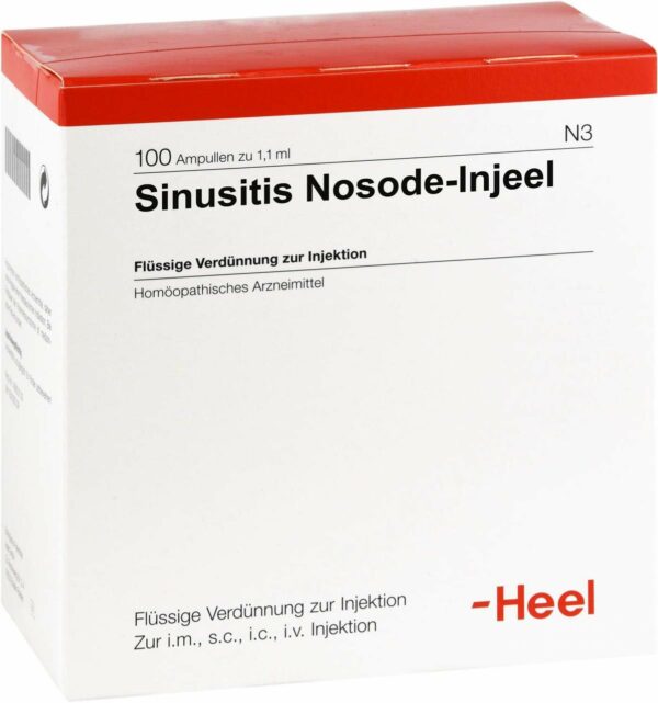 Sinusitis Nosode Injeel Ampullen 100 Ampullen