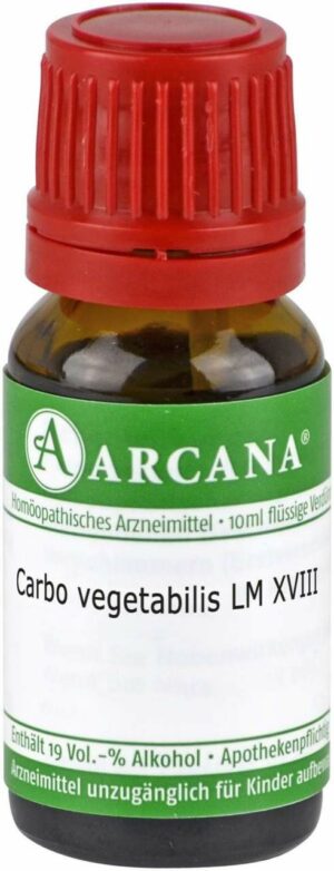 Carbo Vegetabilis Lm 18 10 ml Dilution