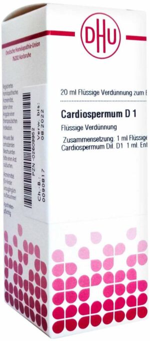 Cardiospermum D 1 Dilution 20 ml