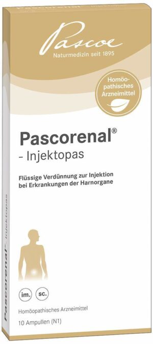 Pascorenal Injektopas 10 Ampullen