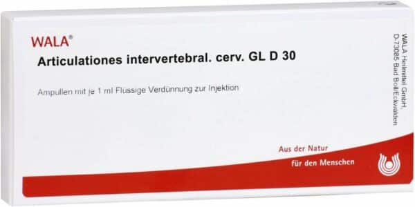 Wala Articulationes intervertebral. cerv. GL D30 10 x 1 ml Ampullen