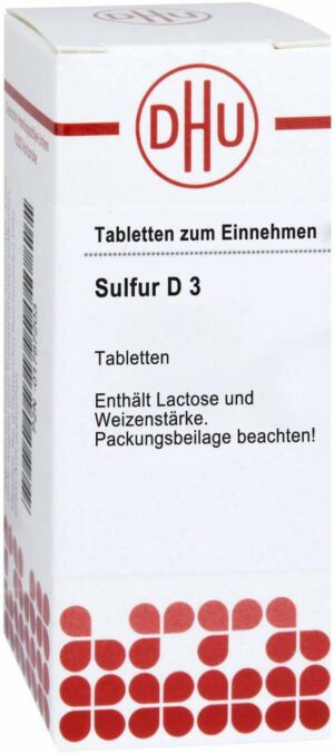 Sulfur D 3 Tabletten