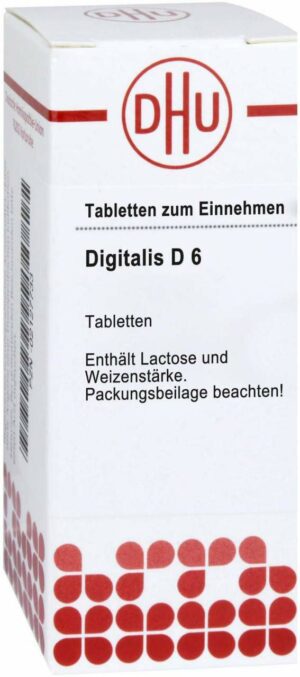 Digitalis D 6 Dhu 80 Tabletten