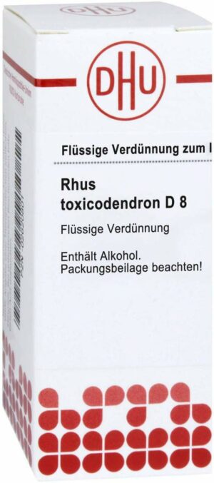 Rhus Toxicodendron D 8 Dilution