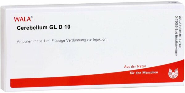 Wala Cerebellum GL D10 10 x 1 ml Ampullen