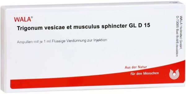 Wala Trigonum vesicae et musculus sphincer Gl D15 10 x 1 ml Ampullen