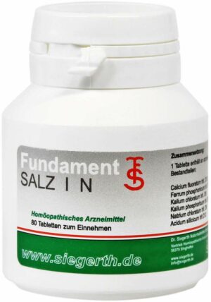 Fundament Salz I N Tabletten 4 X 80