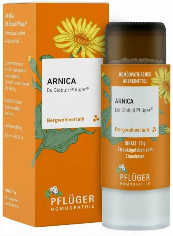 Arnica D6 Globuli Pflüger 10 g