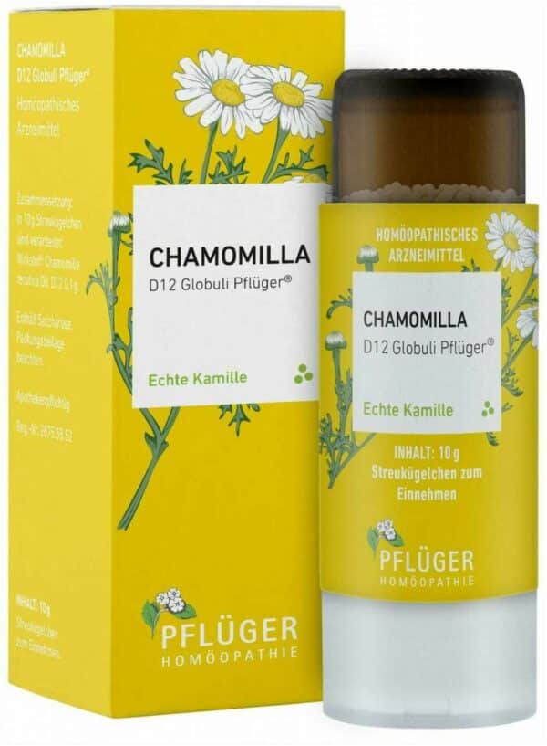 Chamomilla D12 Globuli Pflüger 10 g