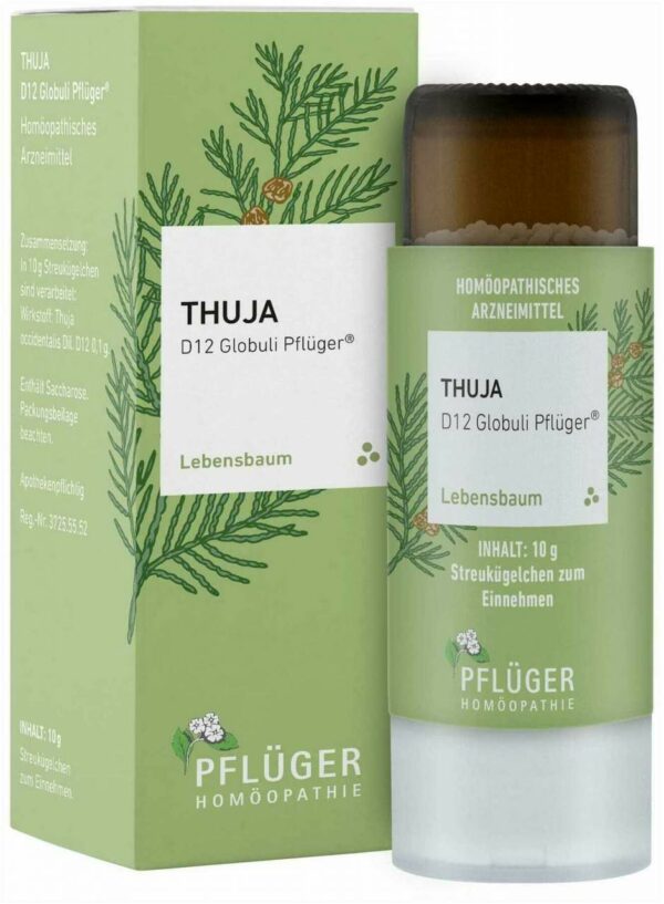 Thuja D12 Globuli Pflüger 10 g