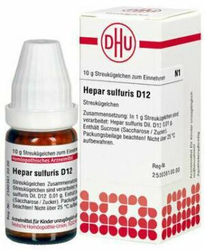 Hepar Sulfuris D12 Tabletten 80 Tabletten