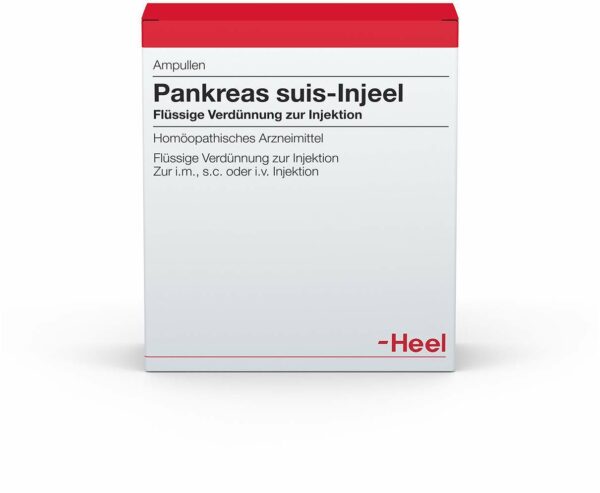 Pankreas Suis Injeel 10 Ampullen