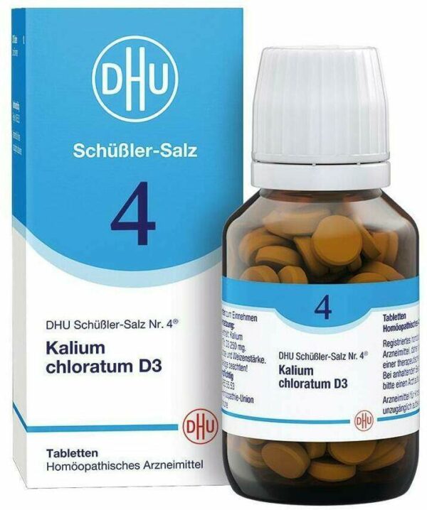 Biochemie Dhu 4 Kalium Chloratum D3 200 Tabletten