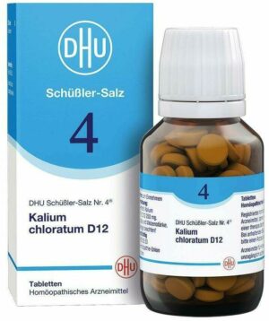 Biochemie Dhu 4 Kalium Chloratum D12 200 Tabletten