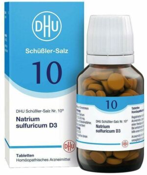 Biochemie Dhu 10 Natrium Sulfuricum D3 Tabletten 200 Tabletten