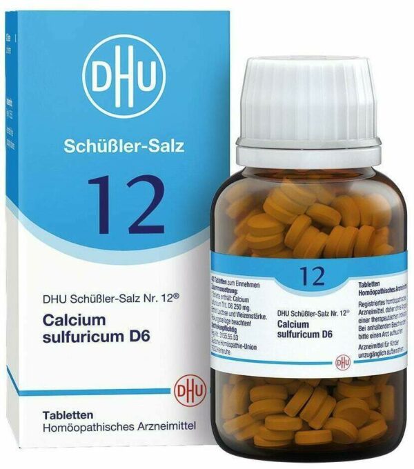 Biochemie Dhu 12 Calcium Sulfuricum D6 420 Tabletten